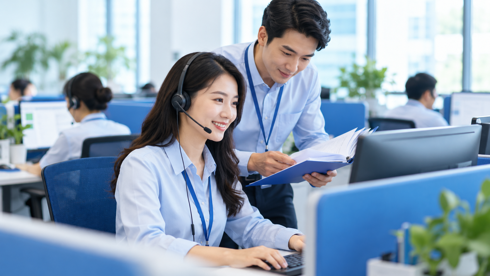 Chuyên viên bảo hiểm xử lý hồ sơ