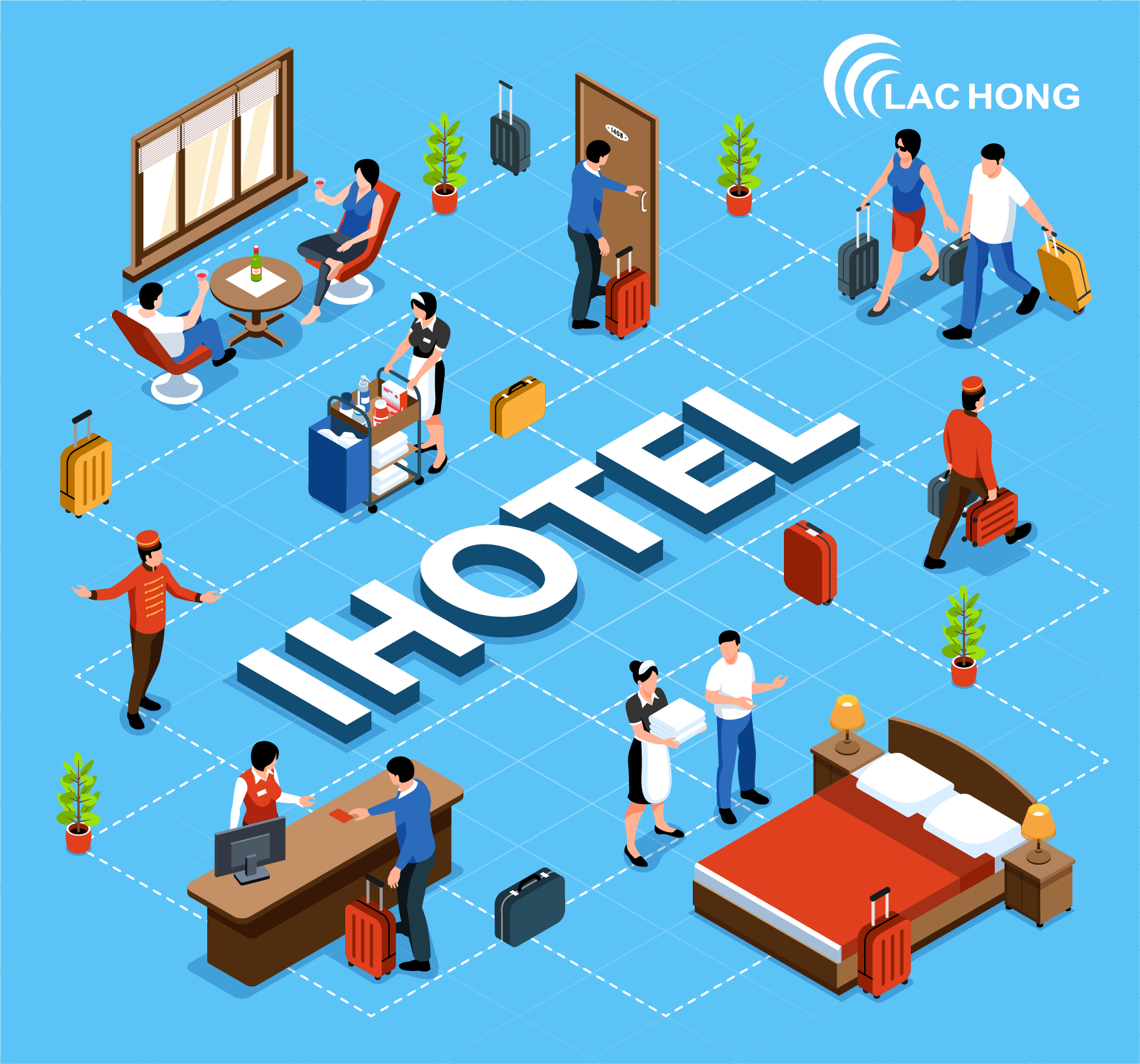 IHOTEL – Giải pháp truyền hình IPTV cho khách sạn, Resort, nơi lưu trú