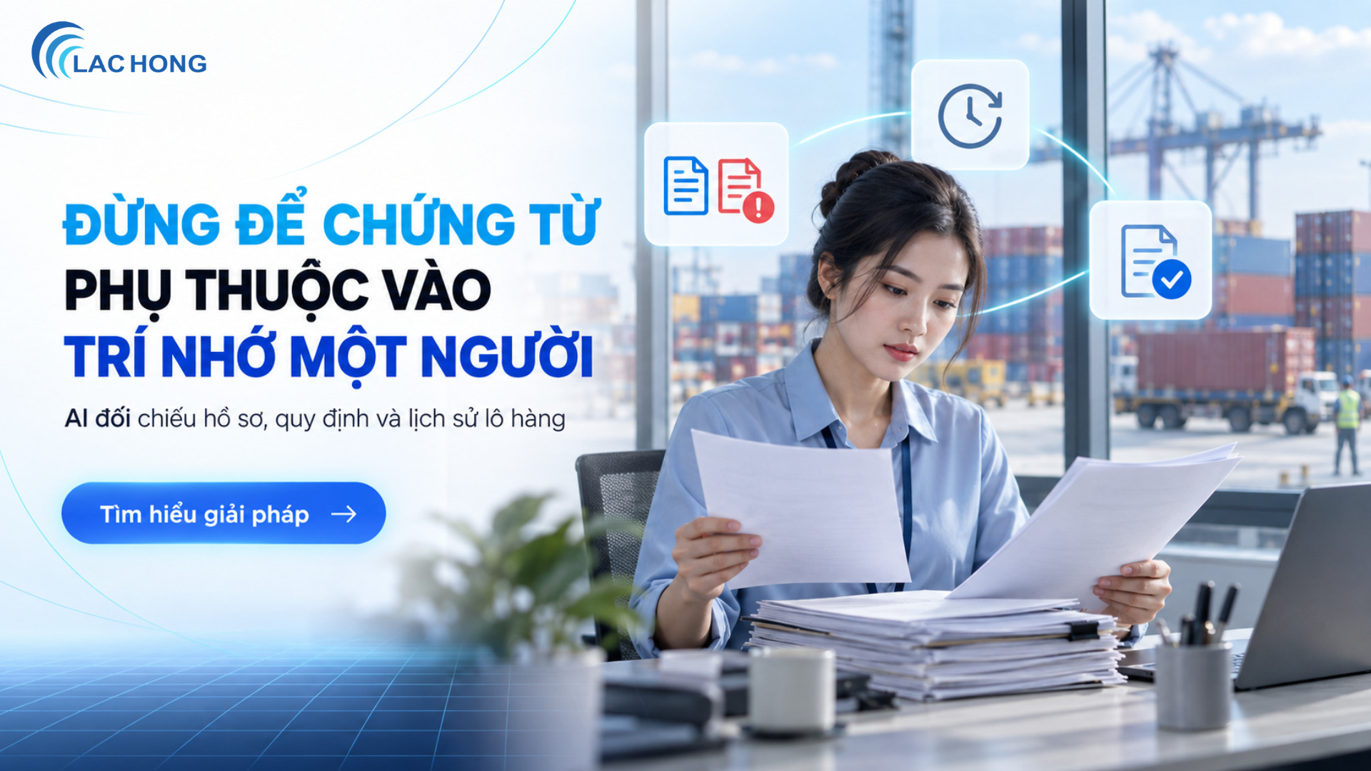 ứng dụng AI trong logistics