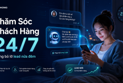 chăm sóc khách hàng 24/7 bằng AI agent cho doanh nghiệp