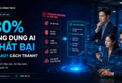5 nguyên nhân phổ biến khiến doanh nghiệp ứng dụng AI không đạt kỳ vọng.