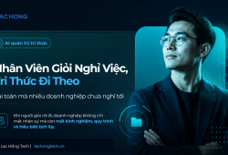 Khi nhân viên giỏi rời đi, doanh nghiệp có thể mất cả kinh nghiệm, quy trình và hiểu biết tích lũy.