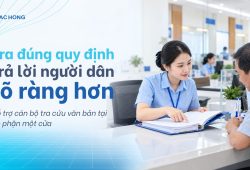 Ứng dụng AI trong giải quyết thủ tục hành chính: bắt đầu từ chồng văn bản trên bàn cán bộ Một cửa